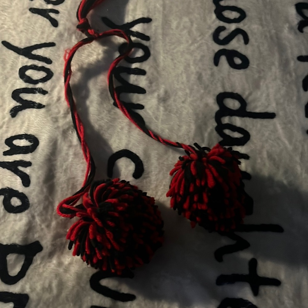 Handmade cheer Pom Pom decorations
